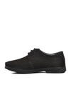 Black Nubuck Genuine Leather Mens Casual Shoes 126 M