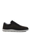 Black Nubuck Genuine Leather Mens Casual Shoes 407 M