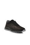 Black Nubuck Genuine Leather Mens Casual Shoes 402 M