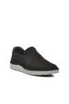 Black Nubuck Genuine Leather Mens Casual Shoes 404 M