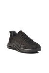 Black Nubuck Genuine Leather Mens Casual Shoes 1004 M
