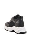 Black High Sole Womens Sneaker 6064 Z