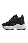 Black High Sole Womens Sneakers 6031 Z