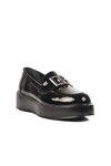 Black Patent Leather Wide-Mounted Mens Classic Shoes Premium 2127 M