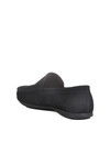 Black Suede Genuine Leather Mens Casual Shoes Kazar M