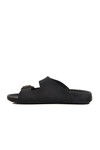 Black Double-Strap Lightweight Mens Slippers 80-004 M