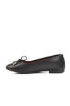 Black Thin Sole Lightweight Womens Ballerinas B-34 Z