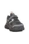 Black Velcro Mesh Unisex Kids Sneakers 1500 P