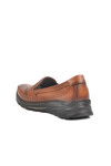 Tan Genuine Leather Womens Casual Shoes 0023 Z