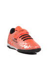 Orange Velcro Childrens Astroturf Shoes Crystal F