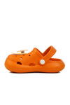 Orange Girls Sabo Slippers Kid P