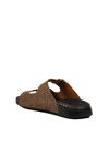 Mink Double-Strap Mens Slippers 80-955 M
