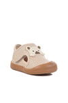 Beige Velcro Orthopedic Unisex Baby Shoes 25T101 İA