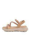Beige Stoned Womens Sandals T-005 Z