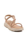 Beige Stoned Womens Sandals T-005 Z