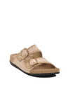 Beige Anatomic Double-Strap Womens Slippers 41.001 Z