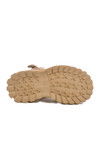 Beige Velcro Lightweight Unisex Childrens Sports Sandals 25Y614 F