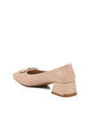 Beige Womens High Heel Shoes 8671084 Z