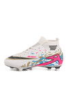 White Fuchsia Boys Cleats WJ-501 G