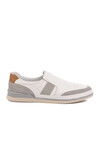 White Genuine Leather Mens Casual Shoes 5Y2064-R176 M