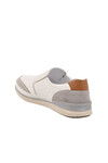 White Genuine Leather Mens Casual Shoes 5Y2064-R176 M