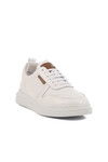 White Genuine Leather Mens Sneaker Premium 412 M
