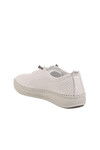 White Genuine Leather Womens Casual Shoes 212 Z
