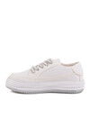 White Linen Womens Sneakers Lady 528 Z