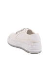 White Linen Womens Sneakers Lady 528 Z