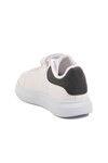 White Black Velcro Laced Boys Sports Shoes 160 F