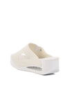White Anatomic High Sole Womens Slippers 100-962 Z