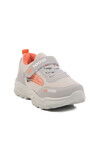 Ice Orange Velcro Boys Sneakers 520522 F