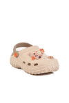 Ecru Eva Lightweight Girls Sabo Slippers 960 PF