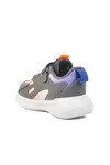 حذاء رياضي للبنات من قماش شبكي رمادي أزرق 2480 P