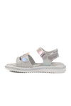 Gümüş Cırtlı Ortopedik Kız Çocuk Sandalet 25T105 P