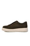 Khaki Nubuck Genuine Leather Mens Casual Shoes A-55 M