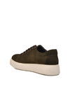 Khaki Nubuck Genuine Leather Mens Casual Shoes A-55 M