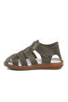 Haki Cırtlı Hafif Unisex Çocuk Sandalet 17370 B
