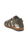 Haki Cırtlı Hafif Unisex Çocuk Sandalet 17370 B