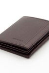 Kahve Hakiki Deri Erkek Cüzdan 1726