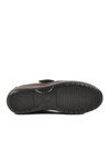 Brown Genuine Leather Velcro Anatomic Womens Casual Shoes 42633 Z
