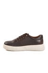 Brown Genuine Leather Mens Casual Shoes A-55 M