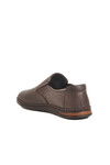Brown Genuine Leather Mens Casual Shoes LO0419-106 M