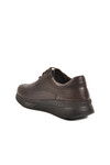 Brown Genuine Leather Mens Casual Shoes C411 M