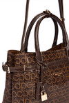 Brown Womens Shoulder Bag 05PC25Y10411-PMN