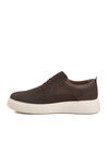 Brown Nubuck Genuine Leather Mens Casual Shoes A-40 M