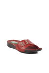 Red Anatomic Gel Sole Womens Slippers 6811 Z