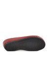 Red Anatomical Wedge Heel Womens Slippers 15.069 Z