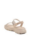 Cream Stoned Womens Sandals T-005 Z