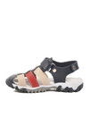 Navy Blue Red Velcro Boys Sports Sandals 173101 P
